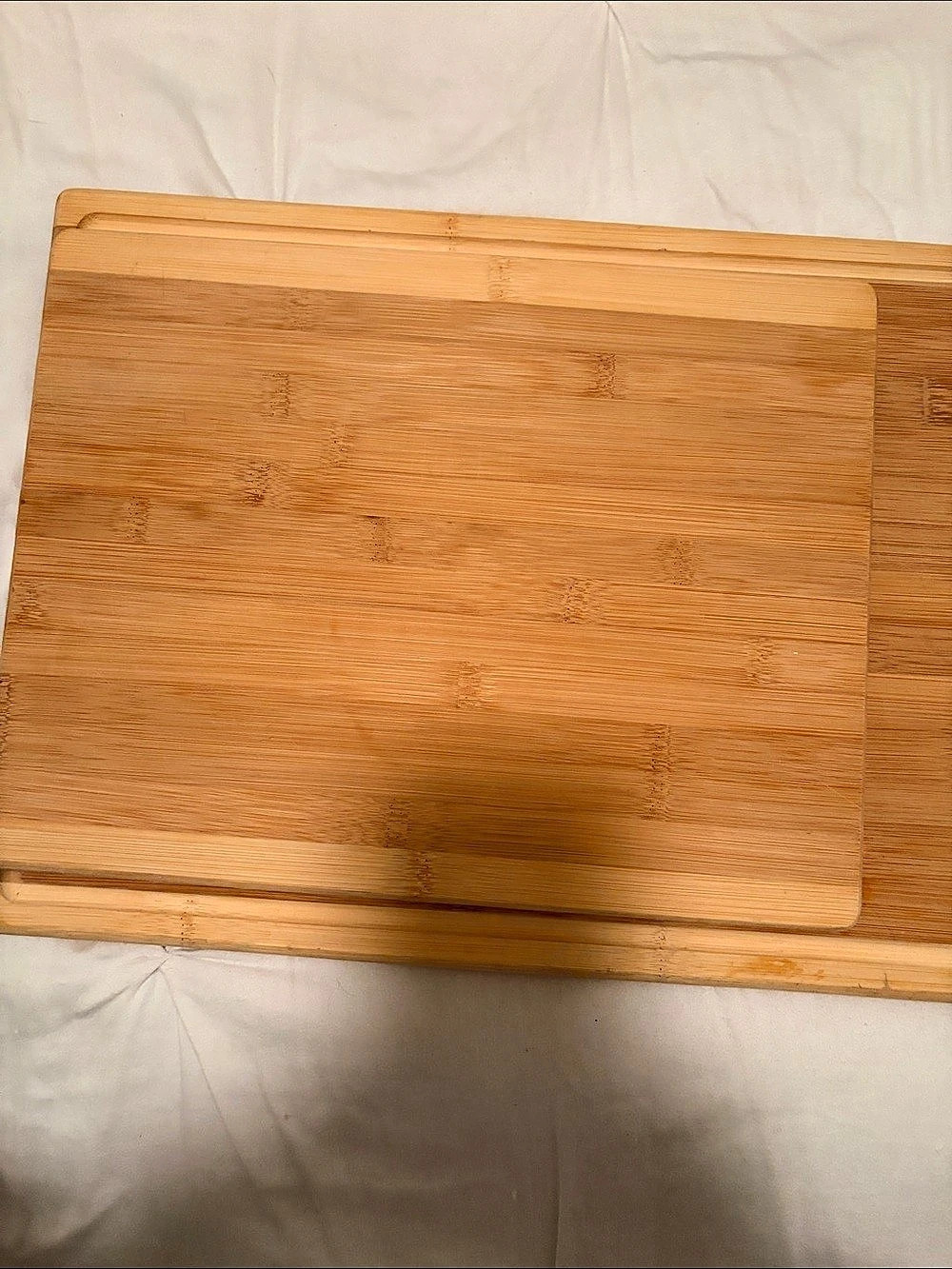 Bamboo Cutting Board Set Brown